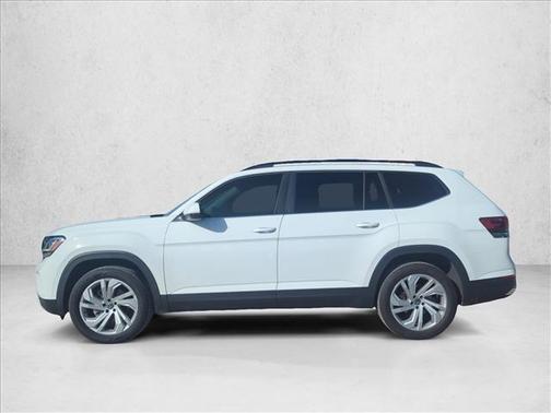 Pure White 2023 Volkswagen Atlas 3.6L SE w/Technology