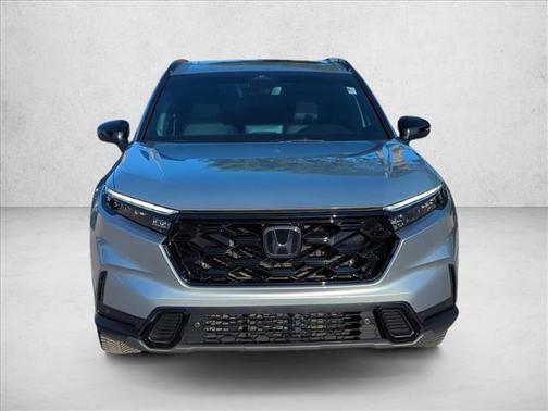 Solar Silver Metallic 2025 Honda CR-V Hybrid Sport FWD