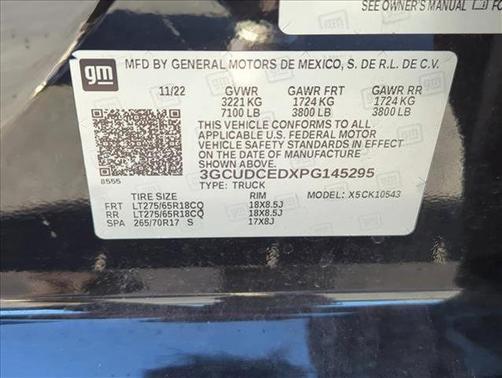 2023 Chevrolet Silverado 1500 Custom Trail Boss