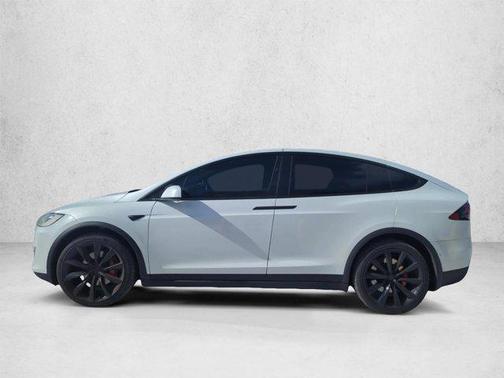 Pearl White Multi-Coat 2018 Tesla Model X P100D