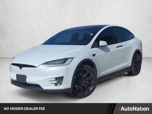 Pearl White Multi-Coat 2018 Tesla Model X P100D