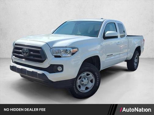 White 2022 Toyota Tacoma SR5
