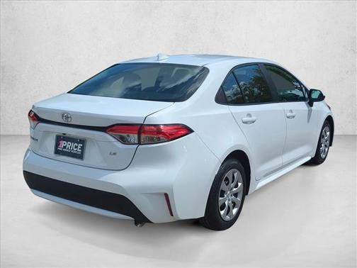Super White 2021 Toyota Corolla LE