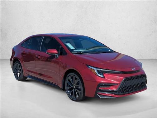 Ruby Flare Pearl 2026 Toyota Corolla SE