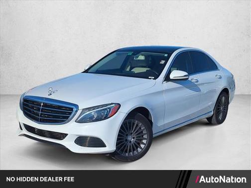 Polar White 2016 Mercedes-Benz C-Class C 300 4MATIC