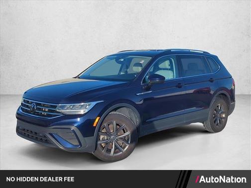 Atlantic Blue Metallic 2022 Volkswagen Tiguan 2.0T SE