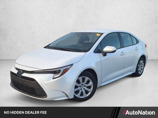 Wind Chill Pearl 2024 Toyota Corolla Hybrid SE