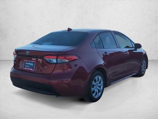 Ruby Flare Pearl 2025 Toyota Corolla LE