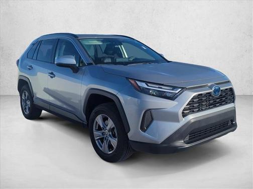 Silver Sky Metallic 2024 Toyota RAV4 Hybrid XLE