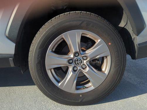Silver Sky Metallic 2024 Toyota RAV4 Hybrid XLE