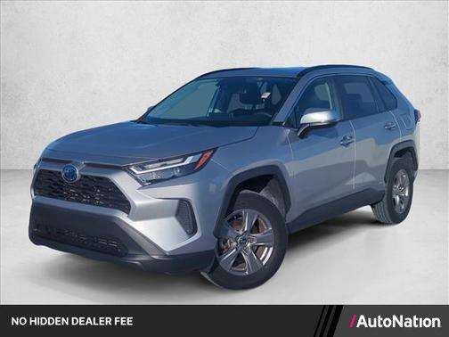 Silver Sky Metallic 2024 Toyota RAV4 Hybrid XLE