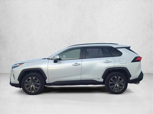 Wind Chill Pearl 2025 Toyota RAV4 Hybrid XLE Premium