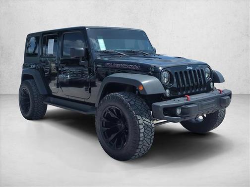 Black Clearcoat 2014 Jeep Wrangler Unlimited Rubicon