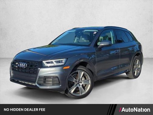 Monsoon Gray Metallic 2020 Audi Q5 45 Premium Plus