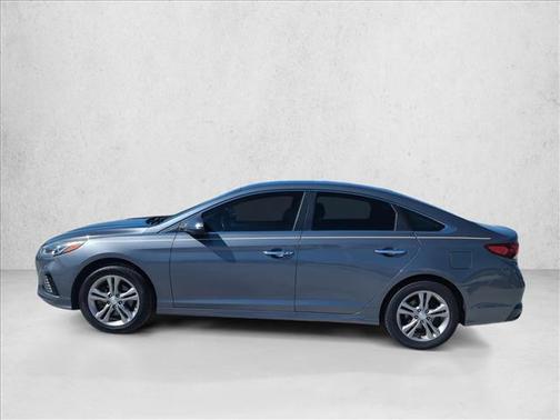 Machine Gray 2019 Hyundai SONATA SEL