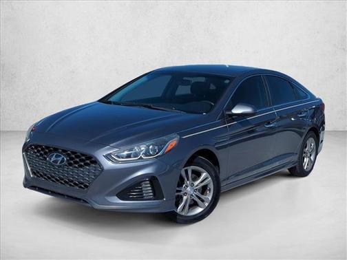 Machine Gray 2019 Hyundai SONATA SEL