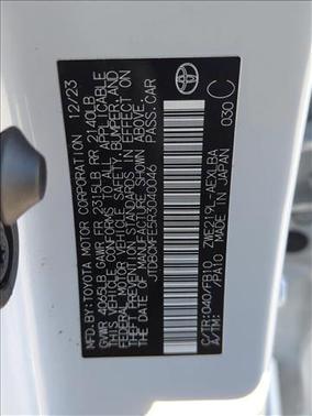 2024 Toyota Corolla Hybrid LE