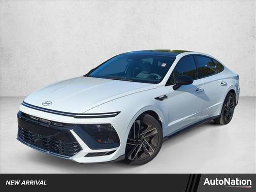 Serenity White 2024 Hyundai SONATA N Line