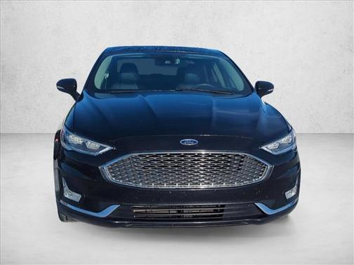 Agate Black 2019 Ford Fusion Titanium