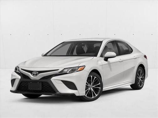 Super White 2019 Toyota Camry SE