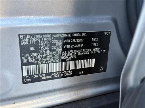 2021 Toyota RAV4 XLE