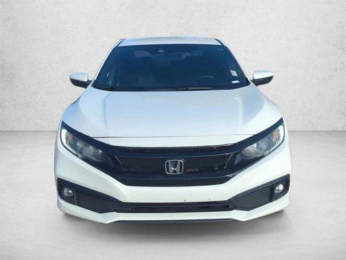 Platinum White Pearl 2019 Honda Civic Sport