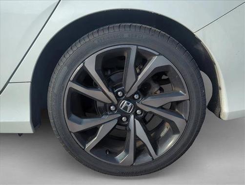 Platinum White Pearl 2019 Honda Civic Sport