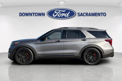 Carbonized Gray Metallic 2021 Ford Explorer ST