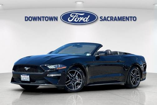 Shadow Black 2022 Ford Mustang EcoBoost Premium