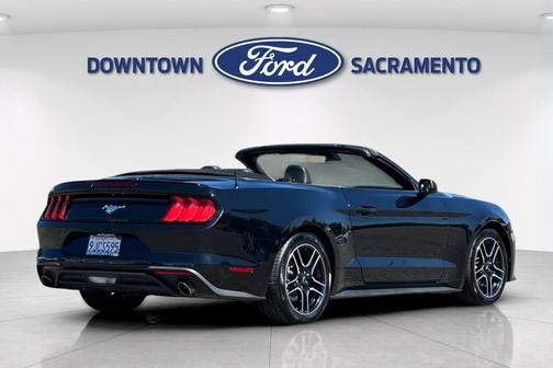 Shadow Black 2022 Ford Mustang EcoBoost Premium