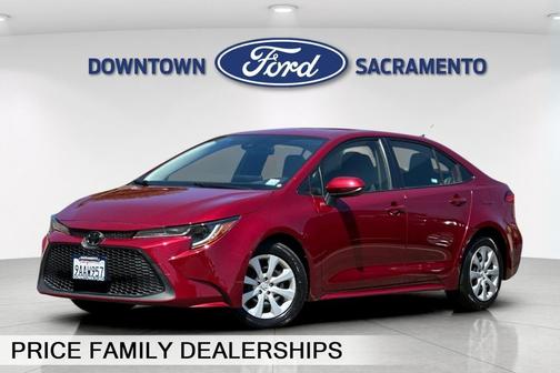 Ruby Flare Pearl 2022 Toyota Corolla LE
