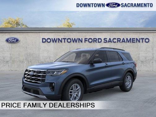 Vapor Blue 2026 Ford Explorer Active