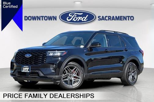 Black Metallic 2025 Ford Explorer ST-Line