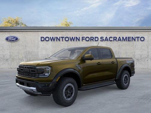 Shelter Green Metallic 2026 Ford Ranger Raptor