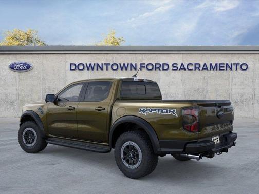 Shelter Green Metallic 2026 Ford Ranger Raptor