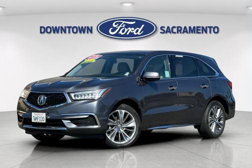 Modern Steel Metallic 2017 Acura MDX 3.5L w/Technology & Entertainment Pkgs