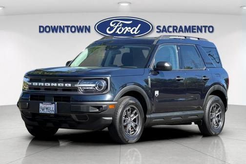 Alto Blue Metallic Tinted Clearcoat 2021 Ford Bronco Sport Big Bend