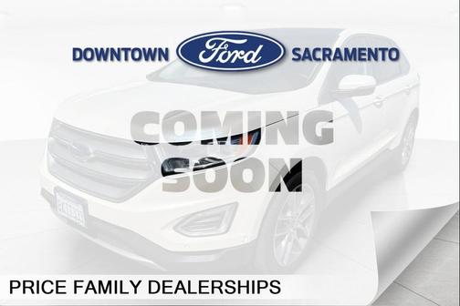 White Platinum Clearcoat Metallic 2016 Ford Edge Titanium