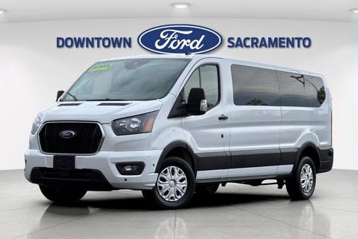 Oxford White 2024 Ford Transit-350 XLT