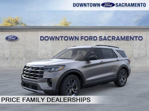 Gray Metallic 2026 Ford Explorer Active