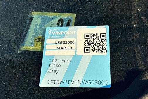 Carbonized Gray Metallic 2022 Ford F-150 Lightning LARIAT