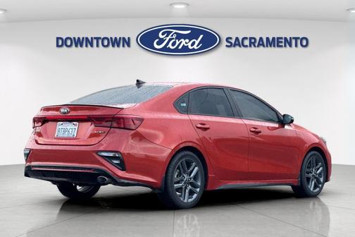 Fire Orange 2020 Kia Forte GT-Line