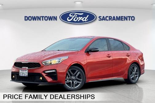 Fire Orange 2020 Kia Forte GT-Line