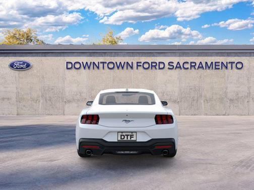 Oxford White 2026 Ford Mustang EcoBoost