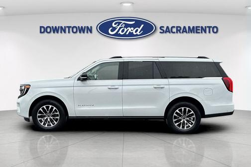 Oxford White 2025 Ford Expedition Max Platinum