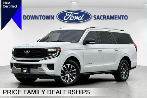 Oxford White 2025 Ford Expedition Max Platinum