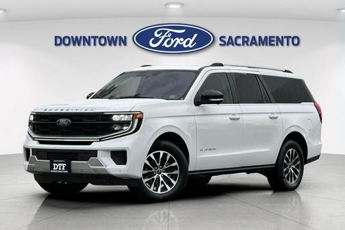 Oxford White 2025 Ford Expedition Max Platinum