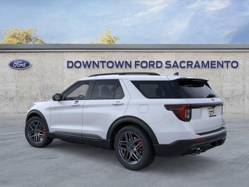 Space White Metallic 2026 Ford Explorer ST