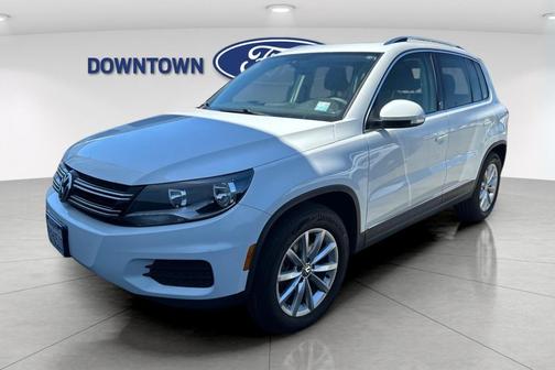 Pure White 2017 Volkswagen Tiguan 2.0T Wolfsburg Edition