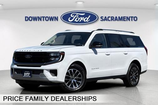 Oxford White 2025 Ford Expedition Max Platinum